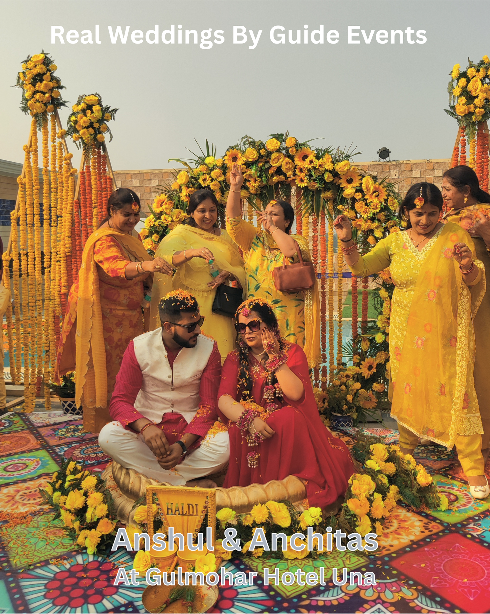 Anshul & Anchitas At Gulmohar Hotel Una